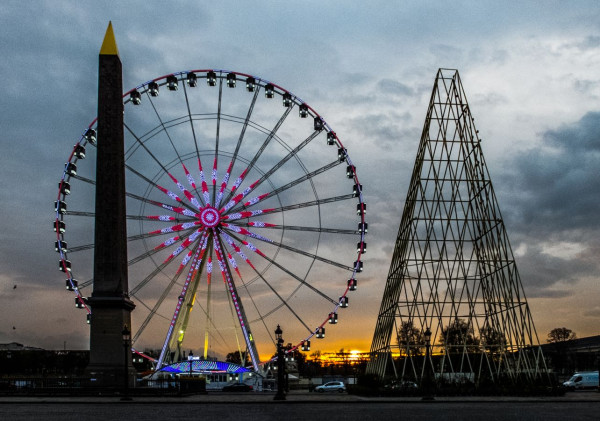 Droite, cercle et triangle, Philippe Vamour