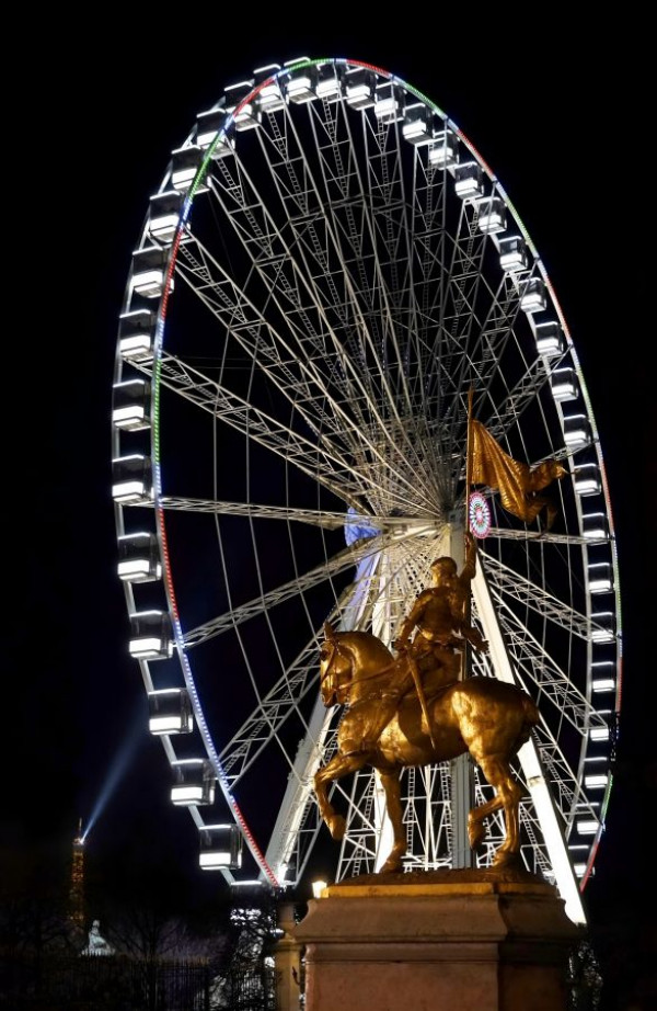 La grande roue du jardin des tuileries, Valérie Frasco