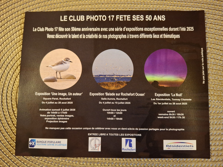 Expo à Rochefort