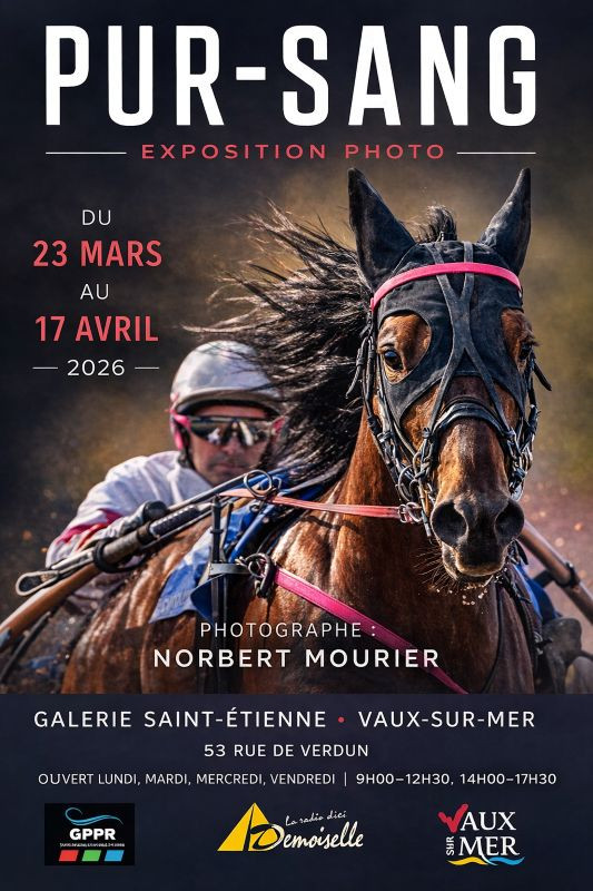 "PUR-SANG" Norbert MOURIER (GPPR) expose à Vaux sur Mer